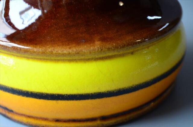 ドイツ製 ヴィンテージ Harmersbach Vase Havanna 花瓶 花器 ファットラバー ミッドセンチュリー フラワーベース_260305