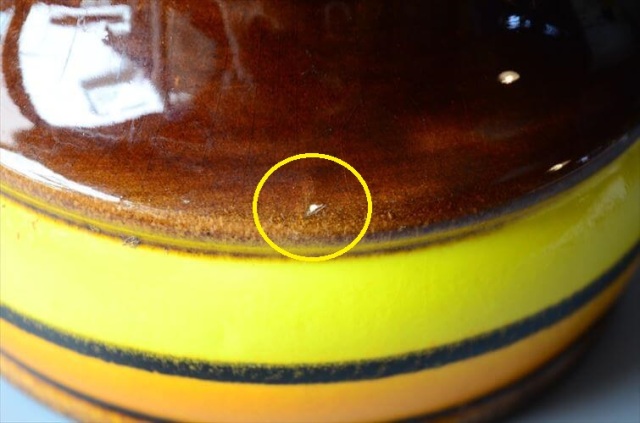 ドイツ製 ヴィンテージ Harmersbach Vase Havanna 花瓶 花器 ファットラバー ミッドセンチュリー フラワーベース_260305
