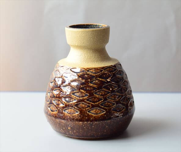 SOHOLM 陶器の花瓶 Einar Johansen 北欧　花器 スーホルム 一輪挿し フラワーベース アンティーク ヴィンテージ_260311