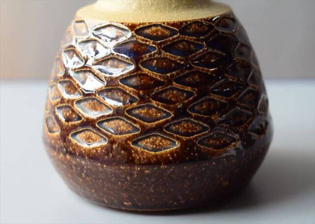 SOHOLM 陶器の花瓶 Einar Johansen 北欧　花器 スーホルム 一輪挿し フラワーベース アンティーク ヴィンテージ_260311