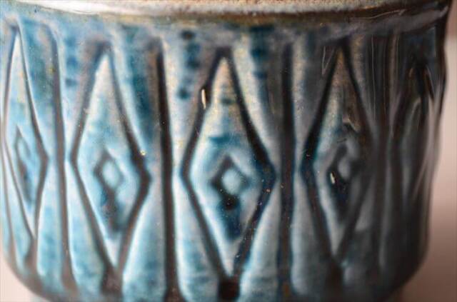 ヴィンテージ Carstens Fat lava 陶器の花瓶 花器 一輪挿し ミッドセンチュリー期 フラワーベース アンティーク_260311