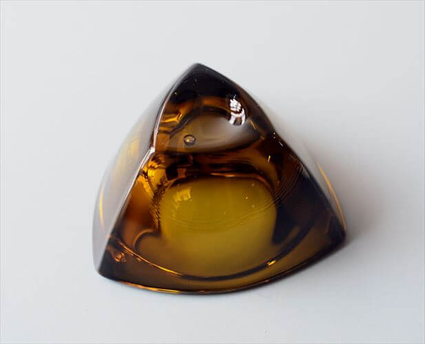 NUUTAJARVI Bulles Eye ガラス トレー ボウル Kaj Franck カイ・フランク ヌータヤルヴィ 北欧 ガラス アンティーク_260324