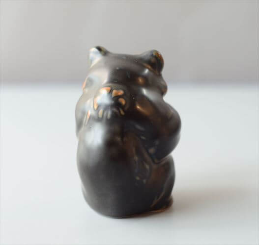 Royal Copenhagen 陶器 くまのオブジェ Knud Kyhn クマ ロイコペ ロイヤルコペンハーゲン 北欧 ヴィンテージ_250326