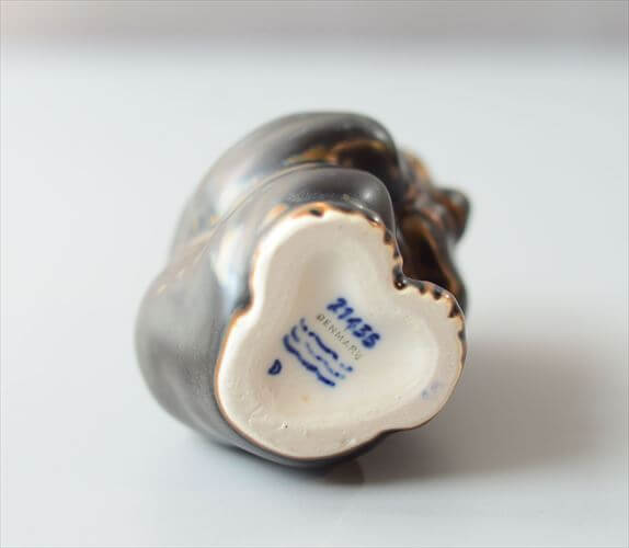 Royal Copenhagen 陶器 くまのオブジェ Knud Kyhn クマ ロイコペ ロイヤルコペンハーゲン 北欧 ヴィンテージ_250326