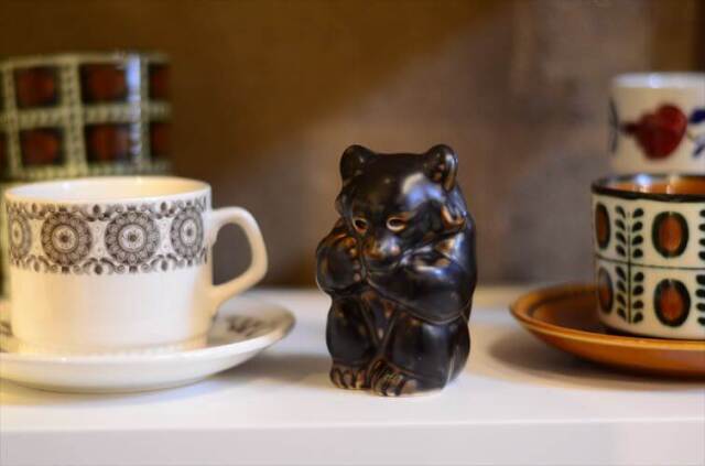 Royal Copenhagen 陶器 くまのオブジェ Knud Kyhn クマ ロイコペ ロイヤルコペンハーゲン 北欧 ヴィンテージ_250326