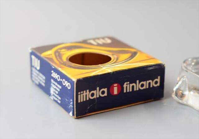 iittala TIU ガラスの小鳥 エッグスタンド イッタラ オブジェ Jorma Vennola ガラス ティウ 北欧 アンティーク ヴィンテージ_260326