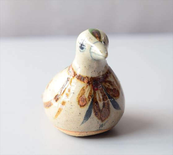 Tonala Mexican Pottery  かわいい小鳥 メキシコ民芸 トナラ焼 バード オブジェ 鳥 bird フィギュア ヴィンテージ _240426