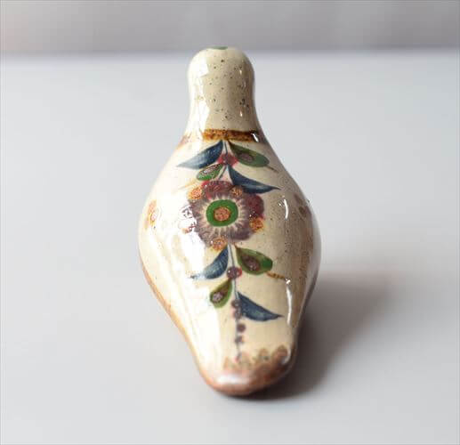 Tonala Mexican Pottery  かわいい小鳥 メキシコ民芸 トナラ焼 バード オブジェ 鳥 bird フィギュア ヴィンテージ _240426