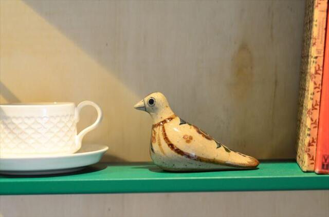 Tonala Mexican Pottery  かわいい小鳥 メキシコ民芸 トナラ焼 バード オブジェ 鳥 bird フィギュア ヴィンテージ _240426