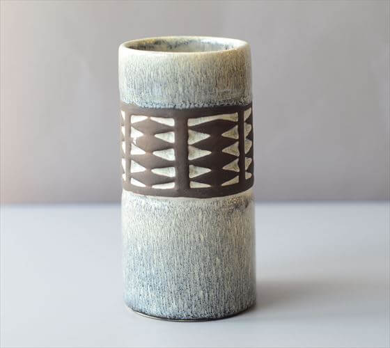 1960～70年代 デンマーク製 Frank Keramik Denmark 花瓶 北欧 花器