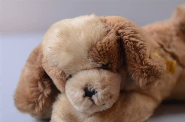1983-88年代 ドイツ製 Steiff イヌ Floppy Dog ぬいぐるみ シュタイフ ドール フィギュア アンティーク ヴィンテージ_260410