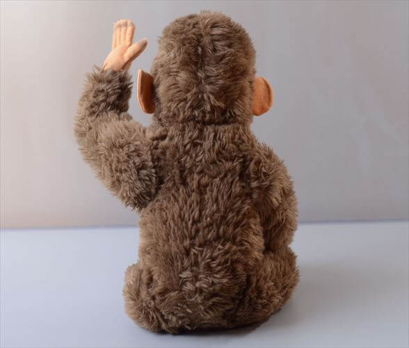 ドイツ製 Hermann Teddy Original サル monkey ぬいぐるみ ハーマン