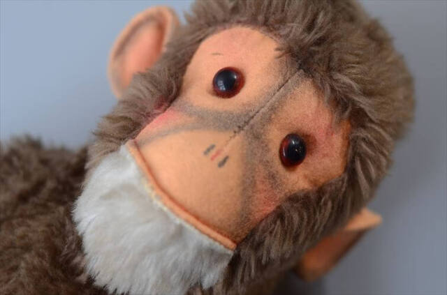 ドイツ製 Hermann Teddy Original サル monkey ぬいぐるみ ハーマンテディ ドール フィギュア アンティーク ヴィンテージ_260410