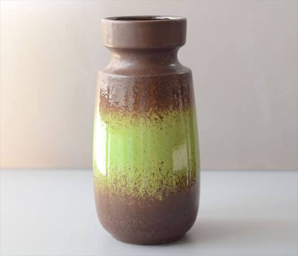 ドイツ製 ヴィンテージ Scheurich Fat Lava Vase 花瓶 花器 ファットラバー ミッドセンチュリー期 フラワーベース アンティーク_260529