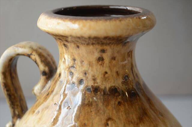 ドイツ製 ヴィンテージ Scheurich Fat Lava Vase 花瓶 花器 ファットラバー ミッドセンチュリー期 フラワーベース アンティーク_260529