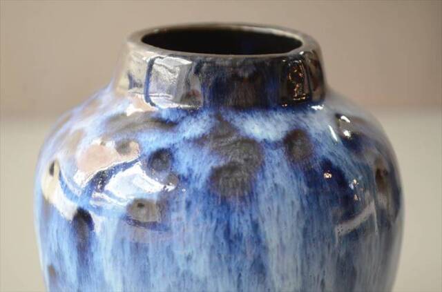 ドイツ製 ヴィンテージ Scheurich Fat Lava Vase 花瓶 花器 ファットラバー ミッドセンチュリー期 フラワーベース アンティーク_260529