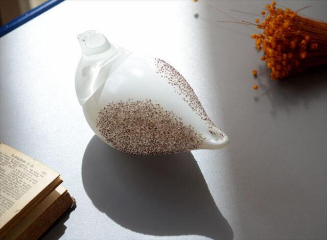 フィンランド製 ART LASI Handmade Glass Bird ハンドメイドの大きな