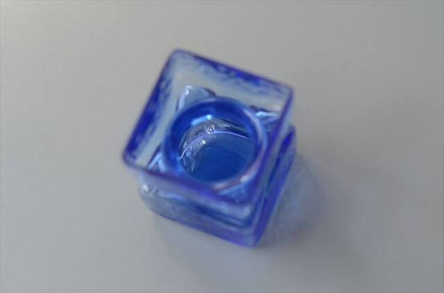 Riihimäen Lasi リーヒマエンラシPALA ガラス フラワーベース フィンランド製 Riihimaen Lasi Pala ガラスの花瓶 Sサイズ 6cm高 花器