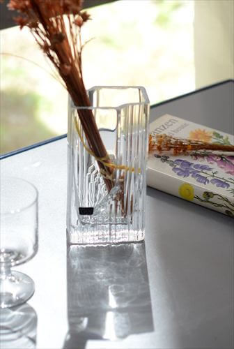 フィンランド製 Iittala Sointu ガラスの花瓶 Tapio Wirkkala イッタラ ソインツ フラワーベース 北欧 ヴィンテージ