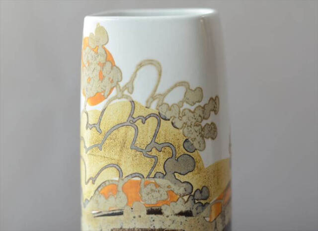 Royal Copenhagen Fajance Siena 20cm高 花瓶 一輪挿し シエナ ロイヤルコペンハーゲン ロイコペ ヴィンテージ_260715