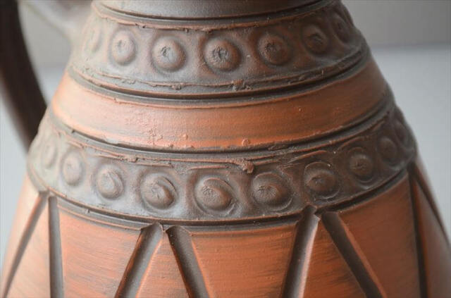 西ドイツ製 ヴィンテージ 陶器の花瓶 Art pottery 花器 一輪挿し ミッドセンチュリー期 フラワーベース_260730