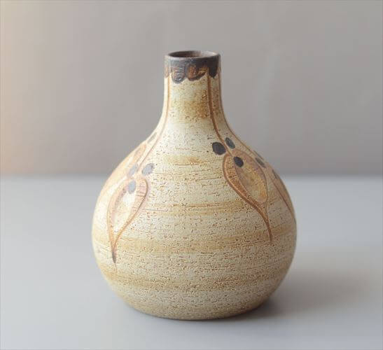 西ドイツ製 Sgrafo ヴィンテージ 陶器の花瓶 Art pottery Peter Muller スグラフォ 花器 一輪挿し  フラワーベース_260730