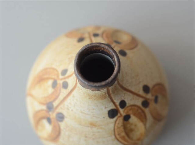 西ドイツ製 Sgrafo ヴィンテージ 陶器の花瓶 Art pottery Peter Muller スグラフォ 花器 一輪挿し  フラワーベース_260730