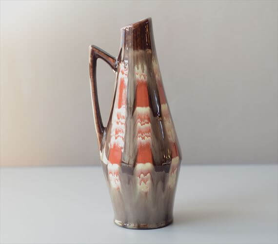 ドイツ製 ヴィンテージ Scheurich Fat Lava Vase 花瓶 花器 ファットラバー ミッドセンチュリー期 フラワーベース_260730