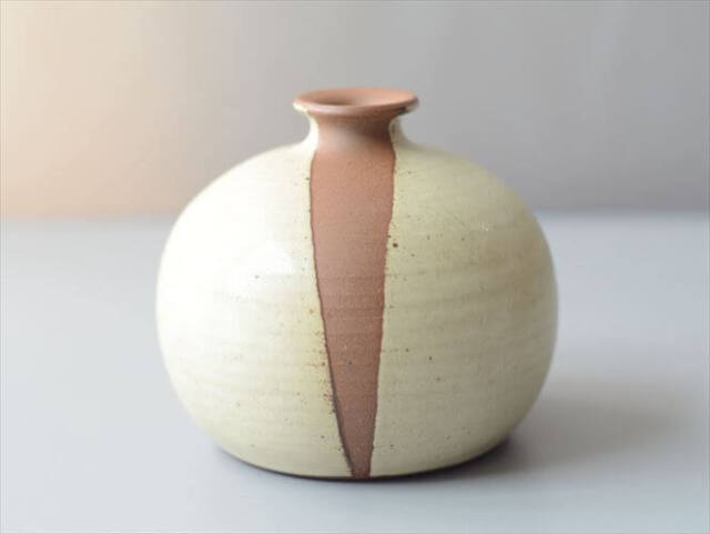 デンマーク製 TINGKERAMIK ヴィンテージ 陶器の花瓶 北欧 Art pottery