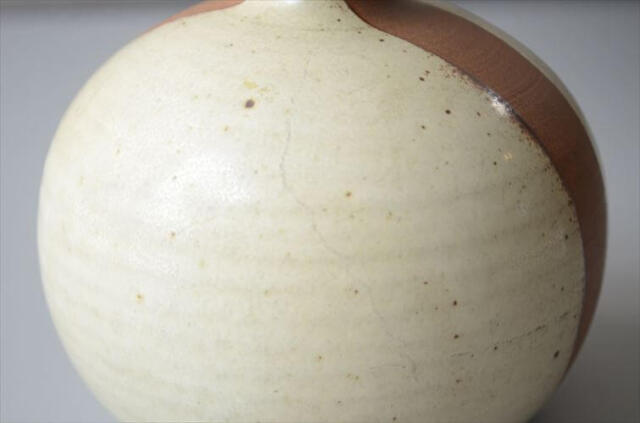 デンマーク製 TINGKERAMIK ヴィンテージ 陶器の花瓶 北欧 Art pottery FOLLE-DENMARK 花器 一輪挿し_260805