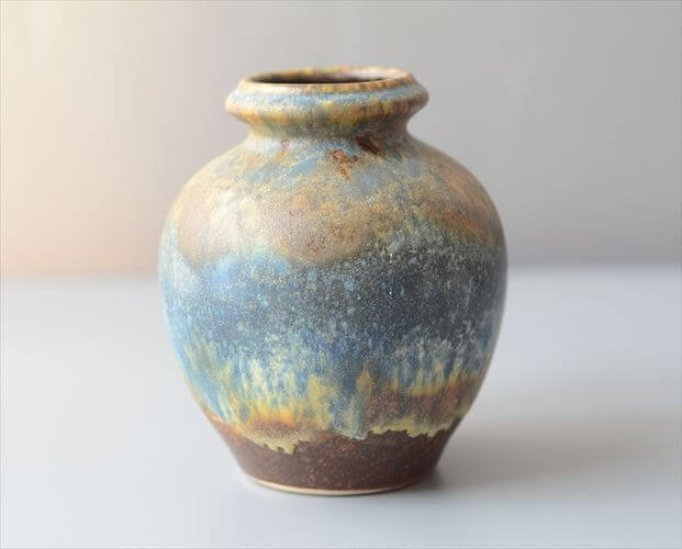 ドイツ製 Dumler&Breiden FatLava 陶器の花瓶 ファットラバー 一輪挿し ミッドセンチュリー期 フラワーベース_260805