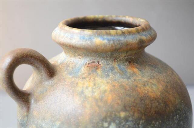 ドイツ製 Dumler&Breiden FatLava 陶器の花瓶 ファットラバー 一輪挿し ミッドセンチュリー期 フラワーベース_260805