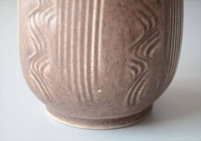 ドイツから ヴィンテージ 陶器の花瓶 Art pottery 花器 一輪挿し ミッドセンチュリー期 フラワーベース_260805
