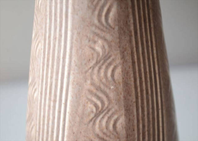 ドイツから ヴィンテージ 陶器の花瓶 Art pottery 花器 一輪挿し ミッドセンチュリー期 フラワーベース_260805