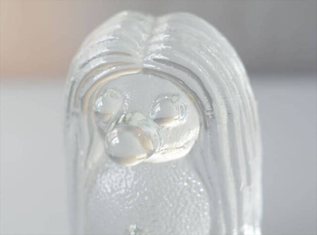 スウェーデン製 Bergdala Glasbruk かわいいガラスのトロール オブジェ ベルグダラ 北欧 アンティーク ヴィンテージ_260917