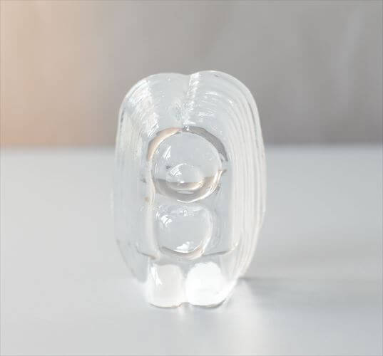 スウェーデン製 Bergdala Glasbruk かわいいガラスのトロール オブジェ ベルグダラ 北欧 アンティーク ヴィンテージ_260917