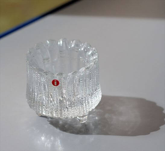 フィンランド製 Iittala Ultima Thule ガラス キャンドルホルダー イッタラ ウルティマツーレ ポット 北欧 ヴィンテージ