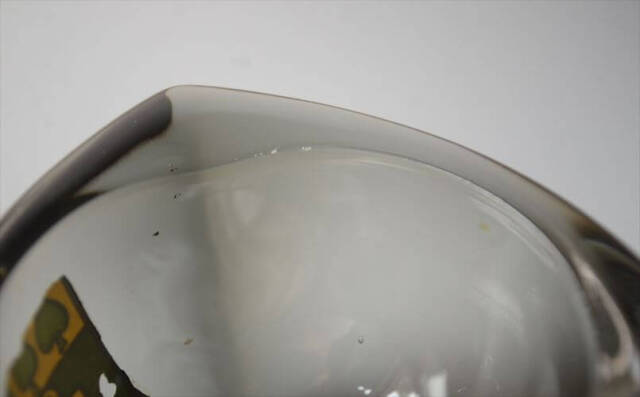 フィンランド製 NUUTAJARVI Bulles Eye ガラス トレー ボウル Kaj Franck カイ・フランク ヌータヤルヴィ 北欧 ガラス_261009