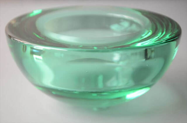 iittala イッタラ Ballo ガラス キャンドルホルダー グリーン バロ トレー 小物入れ Annaleena Hakatie 北欧 フィンランド_261009