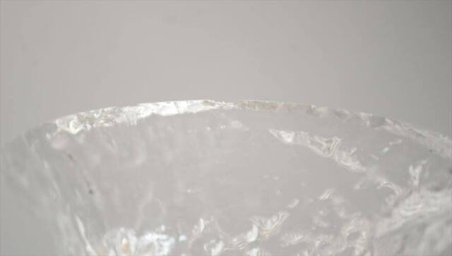 フィンランド製 iittala Crocus ガラス花瓶 vase フラワーベース イッタラ クロッカス Timo Sarpaneva 北欧 ヴィンテージ_261014
