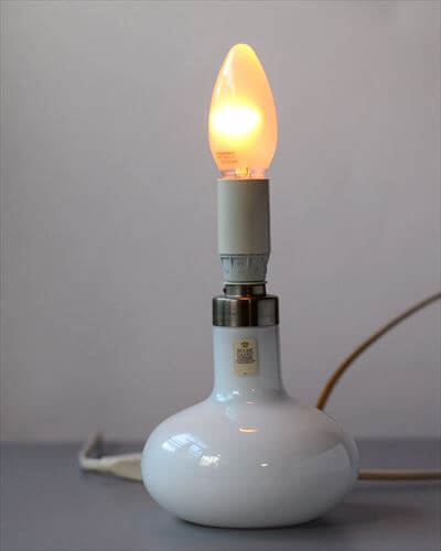 デンマーク製 Holmegaard Carol ガラスのデスクランプ ホルムガード