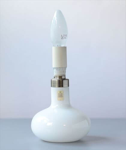 デンマーク製 Holmegaard Carol ガラスのデスクランプ ホルムガード 北欧 卓上 照明 テーブルライト ヴィンテージ アンティーク