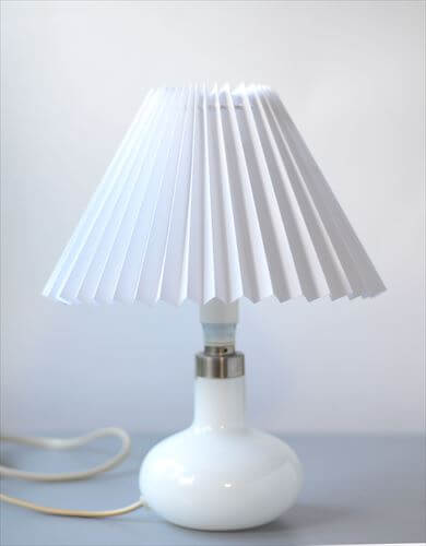 デンマーク製 Holmegaard Carol ガラスのデスクランプ ホルムガード