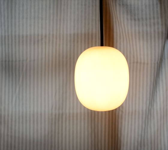 デンマーク製 Piet Hein SuperEgg ペンダントライト ピートハイン Small ガラス 北欧 ランプ 照明 ヴィンテージ アンティーク