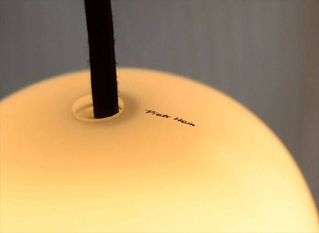 デンマーク製 Piet Hein SuperEgg ペンダントライト ピートハイン Small ガラス 北欧 ランプ 照明 ヴィンテージ アンティーク