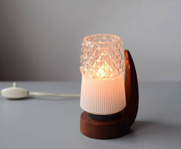 稀少　ヴィンテージ　60s　テーブルライト　ベッドサイドライト アンティーク テーブルランプ テーブルライト おしゃれ ウッド ベッドサイド