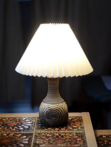 デンマーク製 Jeti Keramik Chris Haslev デスクランプ 北欧 照明