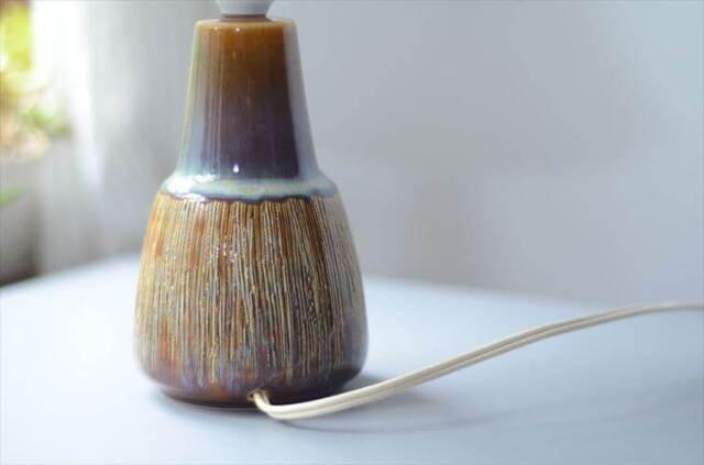 デンマーク製 SOHOLM デスクランプ シェード付き Svend Jensen スーホルム ストーンウェア 北欧 照明 テーブル ライト アンティーク