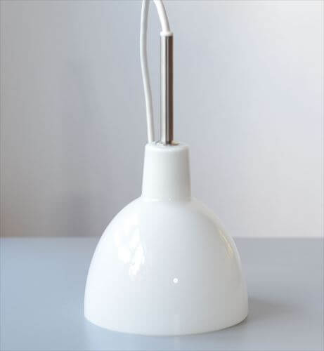 デンマーク製 Louis Poulsen Toldbod ガラス ペンダントライト ルイスポールセン トルボー ホワイト ミルク 北欧 照明 ヴィンテージ