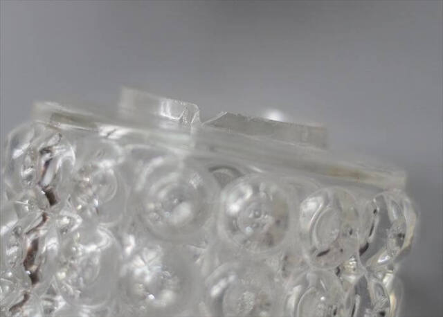 ドイツ製 1960年代頃の6灯ガラスシャンデリア ミッドセンチュリー ヴィンテージ 天井照明 ライト ランプ アンティーク